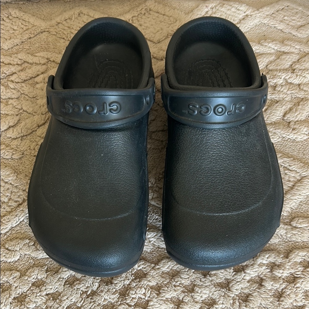 CROCS Classic Clog Mules in Black